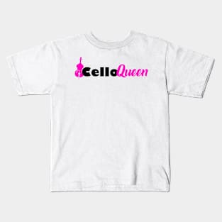 cello queen Kids T-Shirt